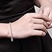 Cutesmile Fashion Jewelry 925 Sterling Silver 4mm Lucky Round Beads Bracelet for Women