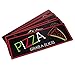 Blue Panda Neon Food Signs for Party (Paper, 8 Pack)