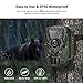 LETSCOM Trail Game Camera 0.4S Trigger Speed, 16MP 1080P Scouting Hunting Cams with Night Vision for Outdoor Wildlife Monitoring and Home Surveillance