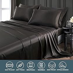 P Pothuiny Satin Sheets King