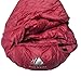 Hyke & Byke Shavano 32 F Hiking & Backpacking Sleeping Bag - 3 Season, 650FP Duck Down Sleeping Bag - Ultralight - Maroon - 87in - Long