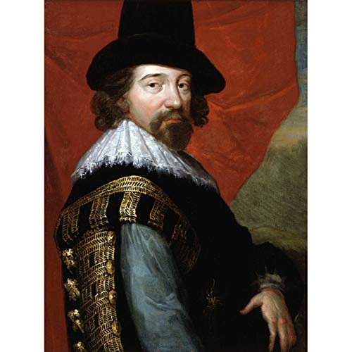 Vanderbank Portrait Francis Bacon Painting Art Print Canvas Premium Wall Decor Poster Mural