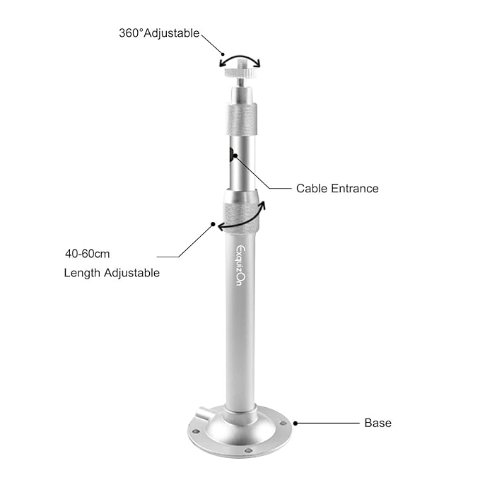 ExquizOn - Soporte universal para proyector de techo: Amazon.es ...