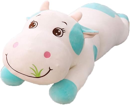 blue cow stuffed animal