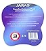 Jaras Comfort Gel Mouse Pad with Wrist Rest, Non-Skid Rubber Base, Water Resistant, Black