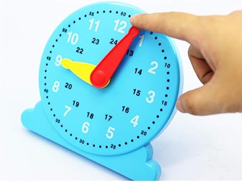 Amazon Co Jp 学習時計 ミニ 生徒用 知育玩具 算数教材 時間 Student Clock 時計の学習ができる学習用時計 時間を学べる 算数教材として活用可能 By Kungfu Mall 文房具 オフィス用品