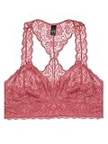 Floral Lace Racerback Bustier Bralette