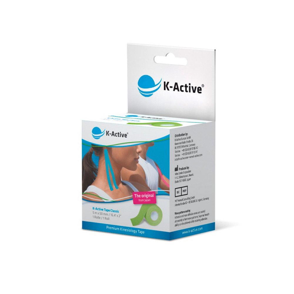 Spitzner K-Active Tape GRÜN 5cm x 5m