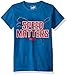PUMA Big Boys' Graphic Tee, True Blue, Large (14/16)