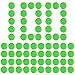 PeleusTech Disc Refill Set, 100PCS Soft Refill Disc Bullet Darts for Nerf Vortex Blaster Praxis Nitron Vigilon Proton Ammo Revonix Pyragon Zombie Lumitron Diatron - Green