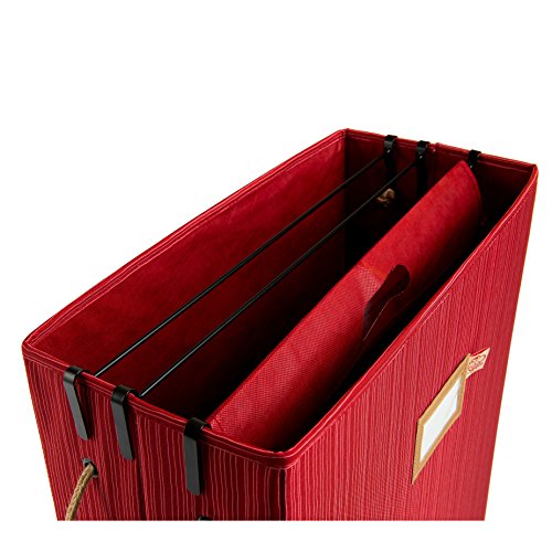 Santas Bags Decorated Holiday organizer. Gift Bag, Tissue, and Accessory Storage Box