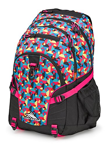 High Sierra Loop- Heart Throb/Black/Flamingo