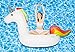 MarlJohns Giant Inflatable Unicorn Pool Float