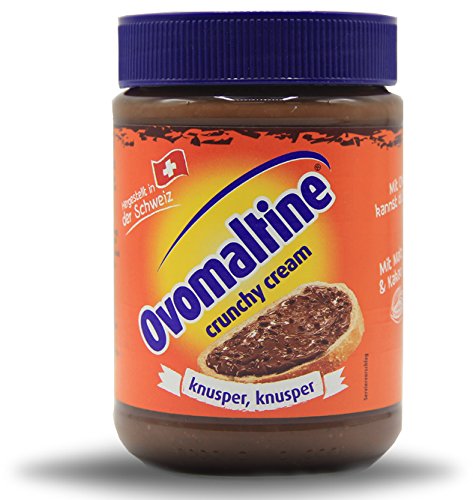 Ovomaltine Crunchy Cream, Chocolate spread, bread spread