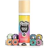 Better Bearings - Rock Solids, Roller Skate Bearings, 16 Pack, Quad Skates, ABEC 9 Rated, Hardwearing, Tough, Long Lasting, Pre Lubed, Replaceable Rubber Shields, Women Supportive, 8mm, Multi