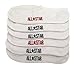 Converse Mens All Star No-Show White Socks -- 6 Pack