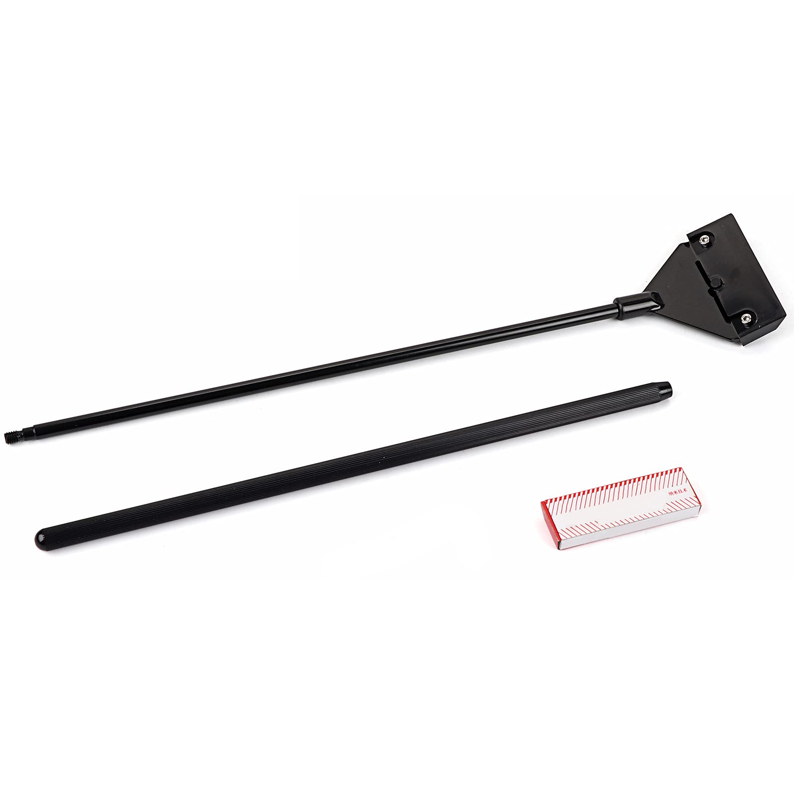 Sheens Aquarium Algae Scraper Fish Tank Cleaning Brush with Long Handle Detachable Tank Blade Glass Cleaner Tool