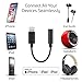 Headphone Adapter for iPhone X Adapter 3.5mm Jack AUX Audio Dongle Music Cables for iPhone Earphone Accessories Connector Adaptor Compatible for iPhone XS/XR/8/7 Support All iOS System-[2 Pack-Black]thumb 3