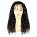 Eayon 360 Curly Lace Frontal Wig Human Hair Wigs Water Wave Lace Front Wigs Pre Plucked for Black Women 180% Density 20 inches
