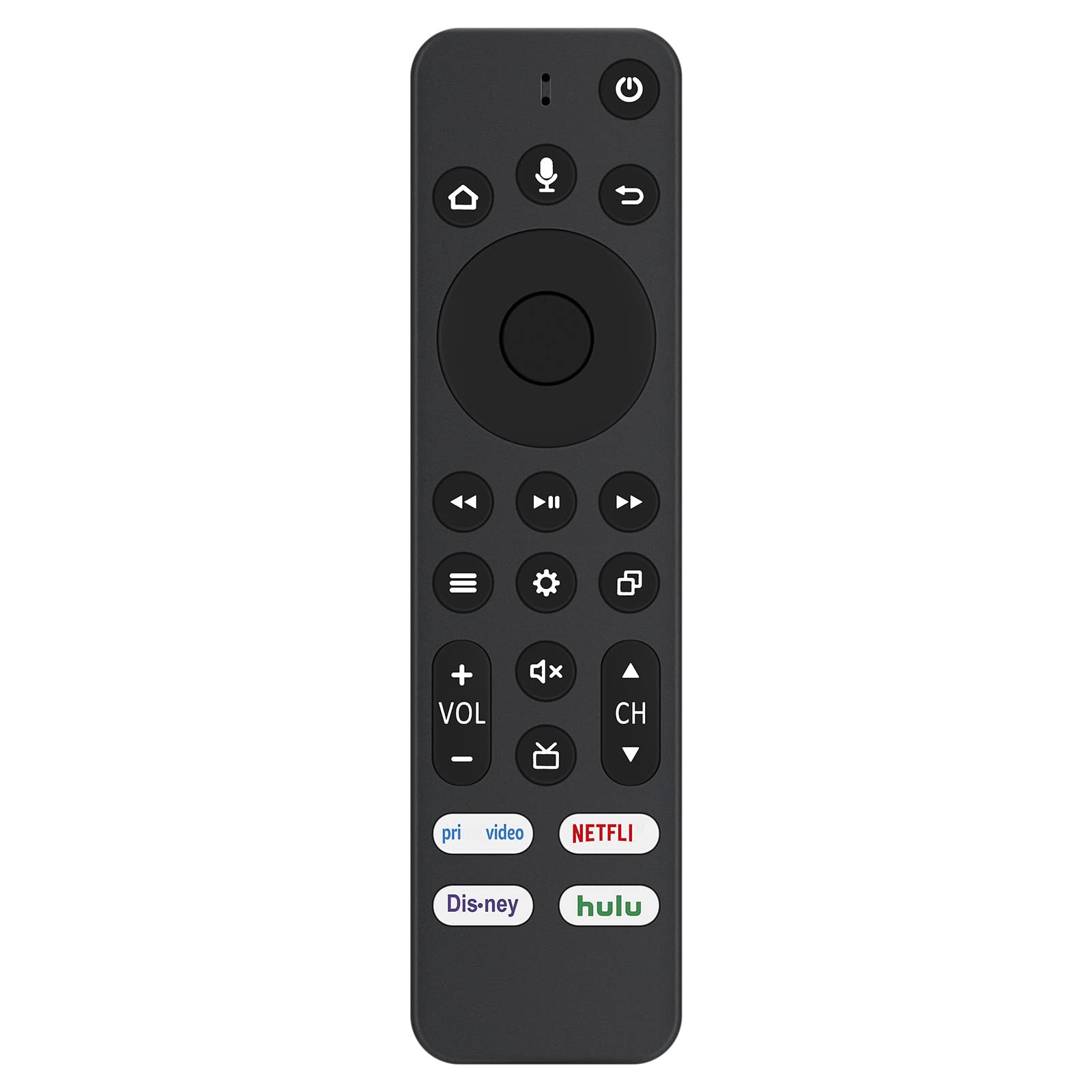 VINABTY NS-RCFNA-21 Replace Voice Remote Control Fit for INSIGNIA TV Ns-32D510Na19 Ns-40D510Na21 Ns-43Df710Na21 Ns-50Df710Na21 Ns-55Df710Na21 Ns-39Df510Na19