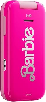 HMD Barbie Pink Mobile Flip Phone Unlocked Brand New view 6