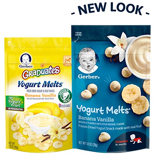 gerber yogurt melts banana vanilla