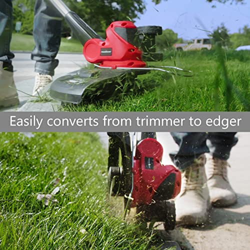 PowerSmart Cordless String Trimmer & Edger PS76110AV210 Inch Weed