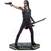 Cyberpunk 2077 Johnny Silverhand Figure, Multicolor, 9.5 inches