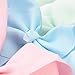 Pretty See Grosgrain Ribbon Bow Hair Clips 6'' Large Boutique Hair Bows for All Ages, 20Pcs/Set