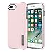 Incipio DualPro Protective Case with Dual Layer for Apple iPhone 7 Plus / 8 Plus - Iridescent Rose Quartz / Gray