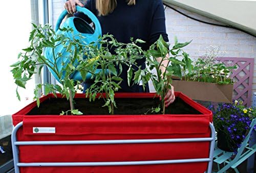 Huerto urbano Veggie Bag 75x47x80 cm.Color rojo: Amazon.es: Jardín