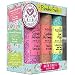 Bella And Bear Paradise Fruits Bath Salts For Relaxation - 6 Individual Jars - Fresh Fruit Scents - Cruelty Free - Vegan