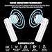 Wireless Earbuds, Cshidworld Bluetooth Headphones V4.2 True Mini In-Ear Headset Stereo Sports Earphone Sweatproof with Charging Box Noise Cancelling for iPhone X 8 8plus 7 7plus 6S Samsung