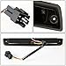 Dodge Ram BR/BE High Mount Dual Row LED 3rd Brake / Cargo / Reverse Light (Black Housing Smoke Lens)
