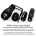 Solaray Handheld LED Tactical Flashlight – Professional Series ZX-1 - Bright High Lumen Flashlight - 5 Light Modes, Adjustable Zoom, Water Resistant - Perfect for Camping Fishing Emergency