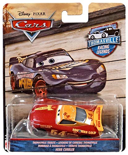 HERB CURBLER #54 Thomasville Racing Legends HOT Wheels Disney Pixar Cars 2018