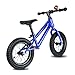 Diwenhouse Kids Balance Bike - Toddler Training Balance Bike No Pedal for Boys and Girls Ages 2 to 6 Years Include 12 inch Inflatable Wheels, Bicycle Pump, Helmet, Bell and Protective Kits (Blue)