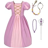 Dressy Daisy Toddler Little Girls Princess Dress Medieval Renaissance Outfit Accessories Everyday Casual Playwear Size 2-12