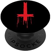 Upside Down Inverted Cross PopSockets Adhesive PopGrip