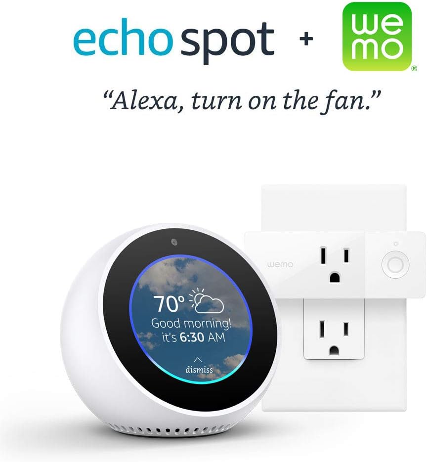 amazon echo spot bundle