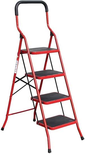 JXSHQS - Taburete Plegable para Escalera de Cocina, multifunción