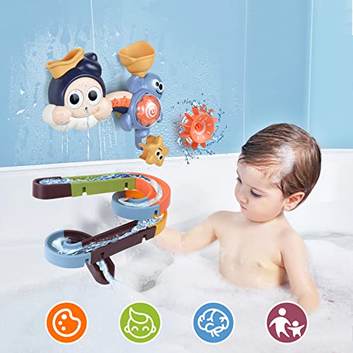 Bath Toys for Toddlers 1-3 Year Old Boy Girl - Interactive Baby Bathtub ...