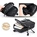 liangdongshop Tactical Molle EDC Utility Gadget Pouch Compact Multipurpose Belt Waist Hip Bag with Cell Phone Holster Holder(Without Strap-Black)