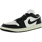 Nike Air Jordan 1 Low SE Womens Shoes Size 7, Color: Sail/Black/Sail-Black