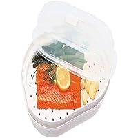 Progressive International Microwavable Fish & Veggie Steamer