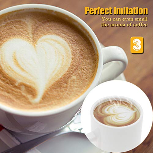 H&W Creative Design Coffee Cup Toothpick Dispensers Holder, Funny Push Style Plastic Toothpick Case Organizer Storage for Home Restaurant Party Decoration