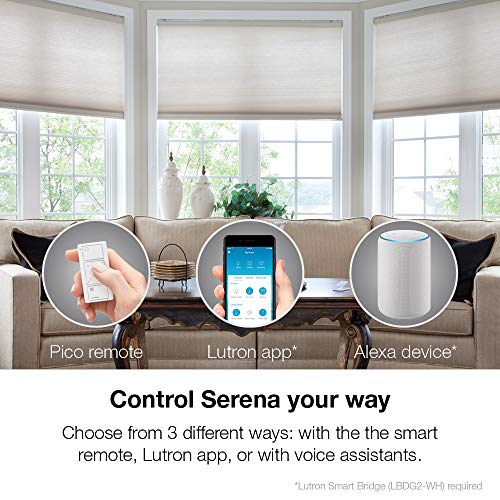 Serena Smart Shades by Lutron Custom Automated Window Blinds Light