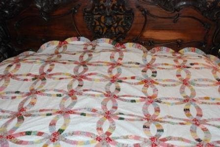 Pre Cut Double Wedding Ring Quilt Kit
