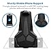 Bike Phone Mount, HoMii Phone Holder for Bike with Triangular Shape Arms to Keep Phones Safe (One-Handed Operation, 360 Degree Rotation, fits Bicycles, Motorbikes, Scooters & Prams)