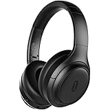 TaoTronics Active Noise Cancelling Headphones, [2019 Upgrade] Wireless Bluetooth Headphones SoundSurge 60 Over Ear Earphones, Hi-Fi Sound Deep Bass, Quick Charge, 30 Hours Playtime for Travel Work TV